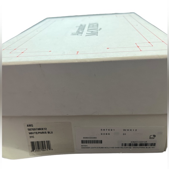 Kids Alexander McQueen oversized lace up sneakers - Picture 2 of 13